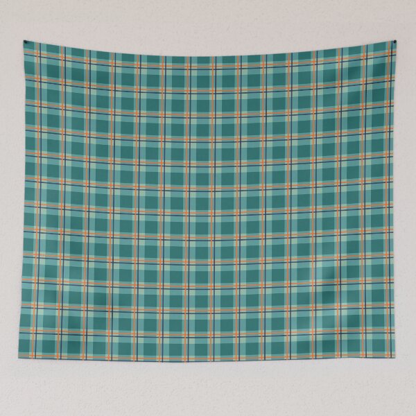 Item preview, Checker - turquoise pattern designed and sold by LaBelleMaison.