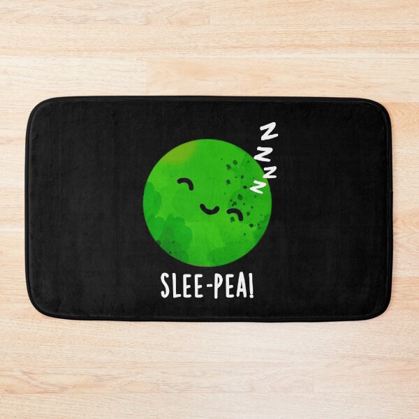 Item preview, Slee-pea Sleeping Funny Pea Puns (Dark BG) designed and sold by punnybone.