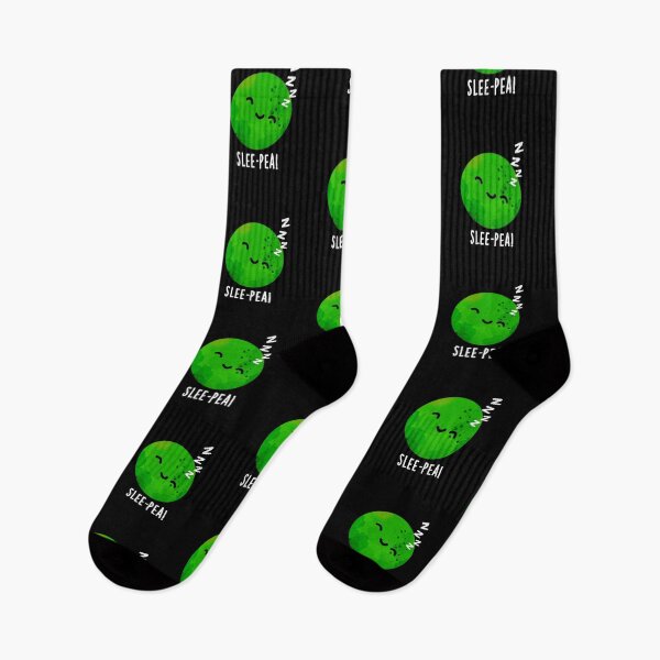 Item preview, Slee-pea Sleeping Funny Pea Puns (Dark BG) designed and sold by punnybone.