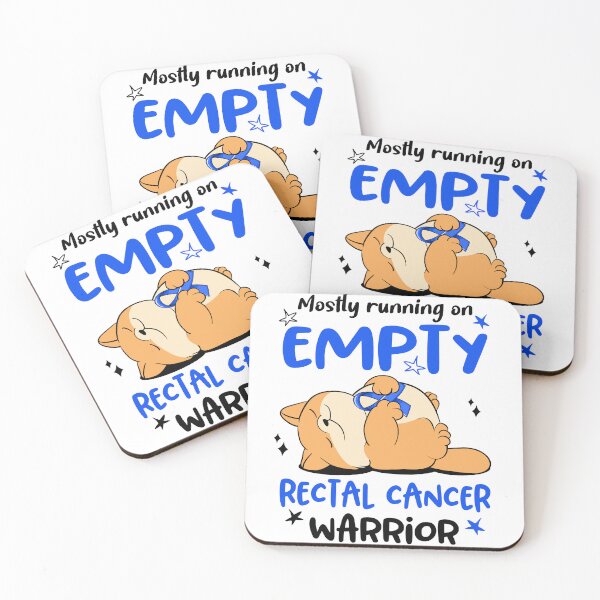 Item preview, Mostly running on Empty Rectal Cancer Warrior designed and sold by ElizabethS809.