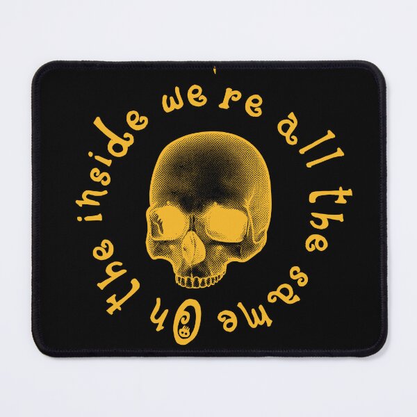 Item preview, On the inside we are all the same - Yellow Skull designed and sold by SalxSal.