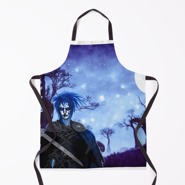 Item preview, Undead raven-knight in a dark fantasy landscape designed and sold by BrachiaST.