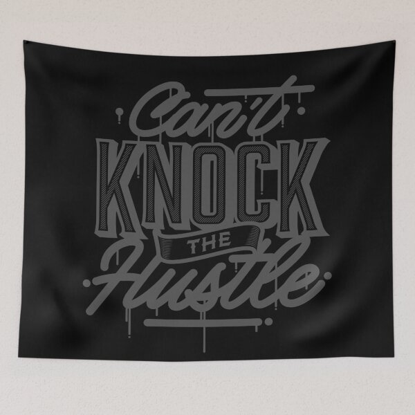 Item preview, Can't Knock The Hustle - Typography designed and sold by Made by Mighty.