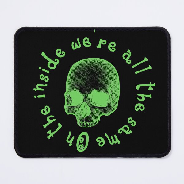 Item preview, On the inside we are all the same - Green Skull designed and sold by SalxSal.