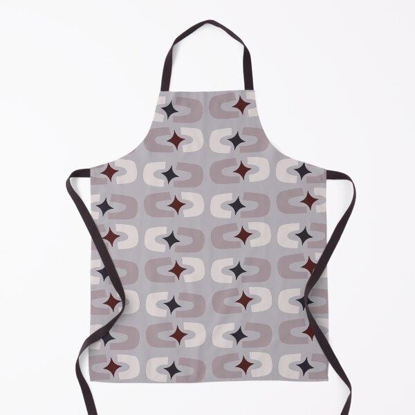 Item preview, Retro Core Geometric Rectangles And Cosmic Sparkle Stars Mod Pattern Blue Gray designed and sold by scorpiolane.