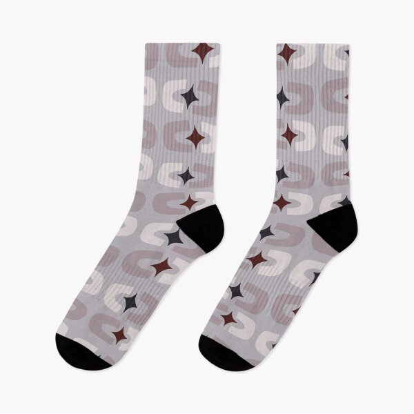 Item preview, Retro Core Geometric Rectangles And Cosmic Sparkle Stars Mod Pattern Blue Gray designed and sold by scorpiolane.