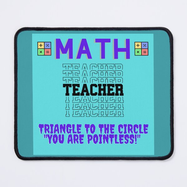 Item preview, Funny Geometry Math Teacher Humour designed and sold by starfishstuff.