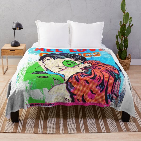 Item preview, Torn Comic book cover | Retro| Superhero kiss | Vintage | Lichtenstein Inspired designed and sold by spinolator.
