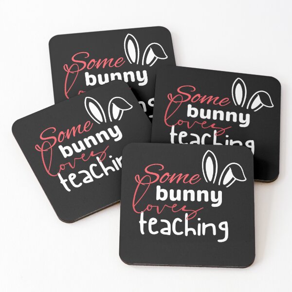 Item preview, Some Bunny Loves Teaching designed and sold by ilalang-by-eka.