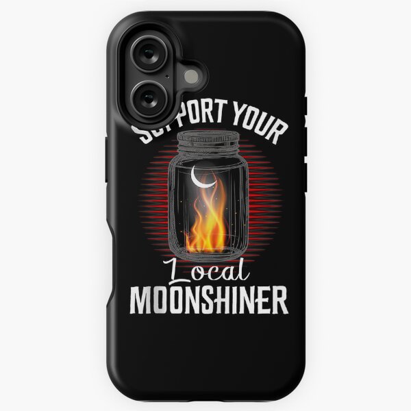 Item preview, Fire Moonshine Jar Support Your Local Moonshiner designed and sold by BrennaEirlys.