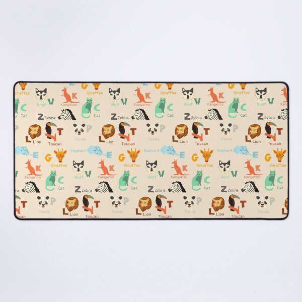Item preview,  Alphabet with animal friends pattern designed and sold by LaBelleMaison.