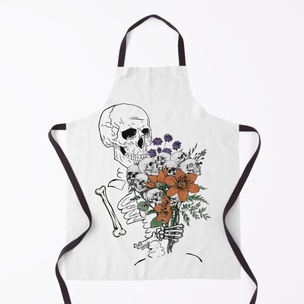 Item preview, Skeleton Smelling Skull Flower Bouquet/ Skeleton designed and sold by Designs By YL.