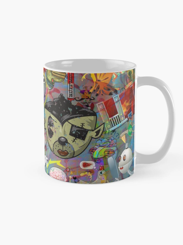 Imagen 3 de 6, Taza de café con la obra Reglas de Ruffmouse, diseñada y vendida por Ruffmouse.