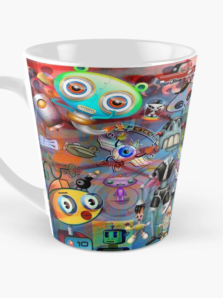 Imagen 3 de 4, Taza de café con la obra Reglas de Ruffmouse, diseñada y vendida por Ruffmouse.