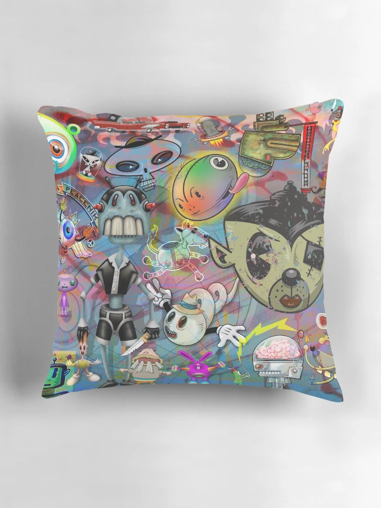 Thumbnail 3 of 4, Pillow, Ruffmouse Rules designed and sold by Ruffmouse.