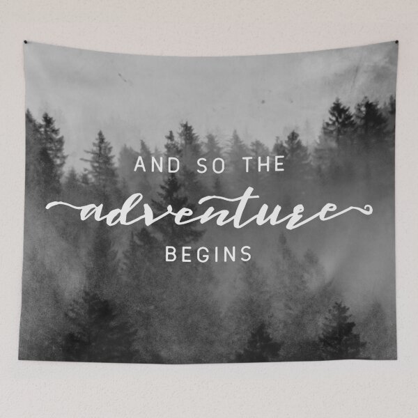 Item preview, And So The Adventure Begins - Early Winter designed and sold by artcascadia.