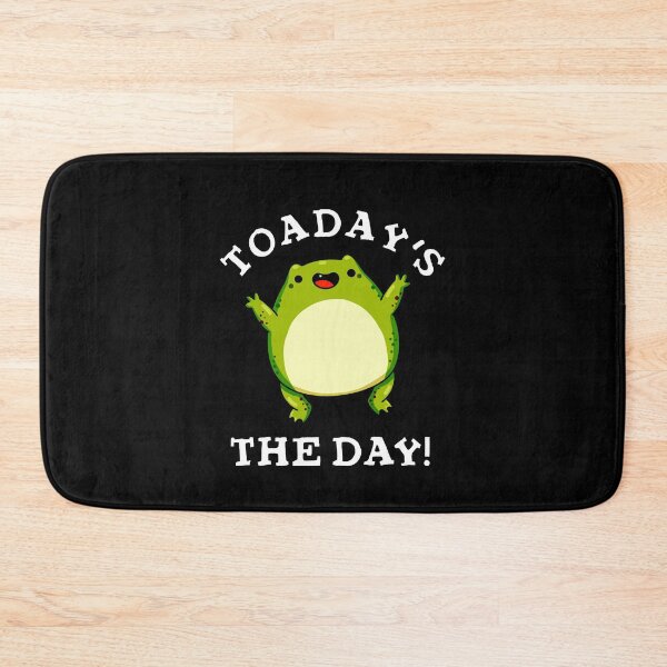 Item preview, Toadays The Day Funny Toad Puns (Dark BG) designed and sold by punnybone.