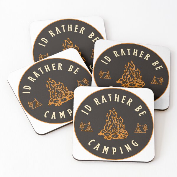 Item preview, Id rather be camping designed and sold by sharleyandrews.
