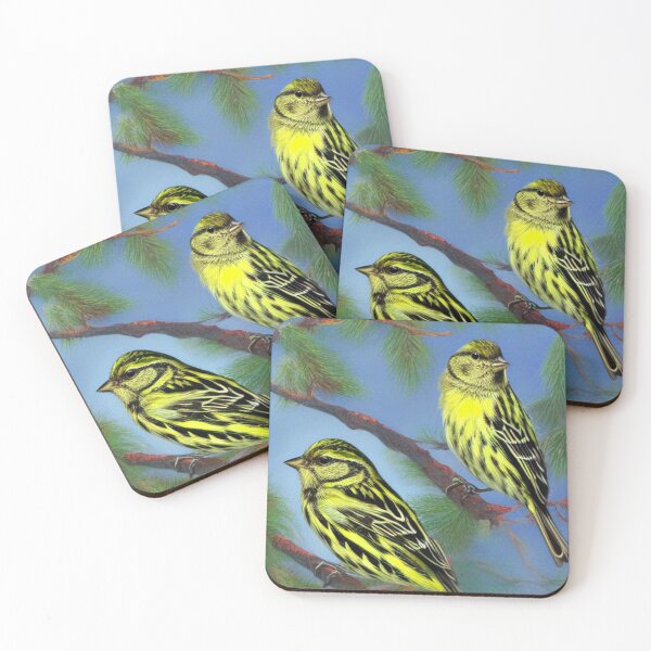 Item preview, Pine Siskin 01 designed and sold by UncannyCanvas.