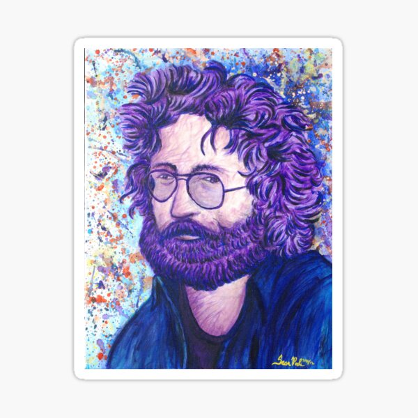 Jerry Garcia Sticker