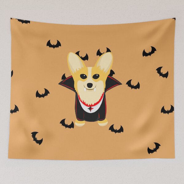 Item preview, Corgi Dracula Corgi Vampire designed and sold by MindToPaper.