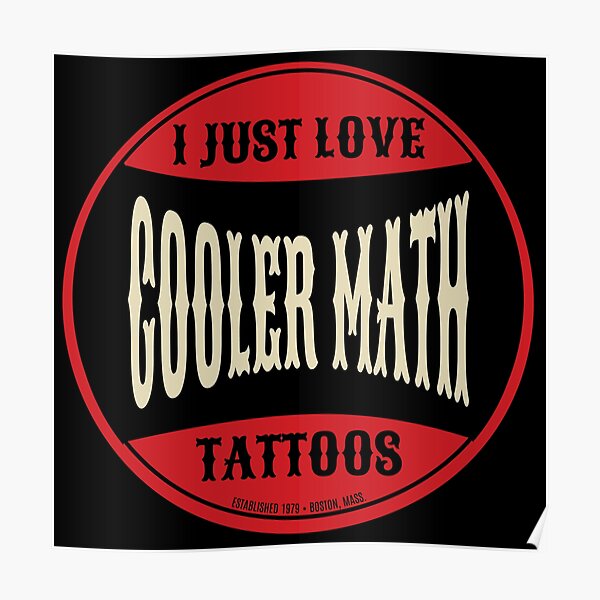 "Cooler Math Game " Poster for Sale by douis07 Redbubble