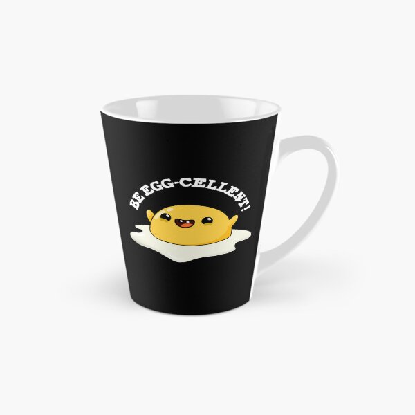 Item preview, Be Egg-cellent Funny Egg Puns (Dark BG) designed and sold by punnybone.
