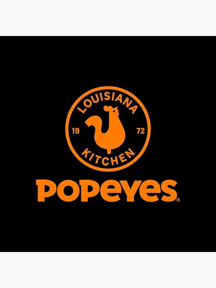 "kitchen louisiana popeyes chicken" Poster for Sale by carlafayko