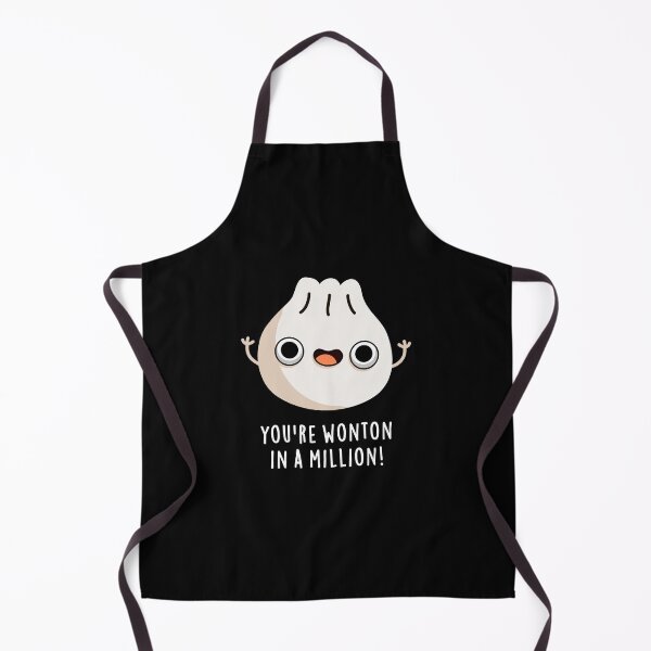 Item preview, You're Wonton In A Million Funny Dimsum Puns (Dark BG) designed and sold by punnybone.