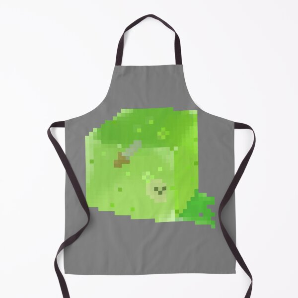 Item preview, Pixel Art D&D Monster | Gelatinous Cube designed and sold by Emerald Makes.