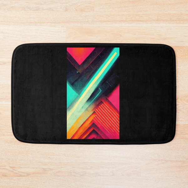 Item preview, Neon-Geometry-Classic-T-Shirt designed and sold by CarolynLee45.