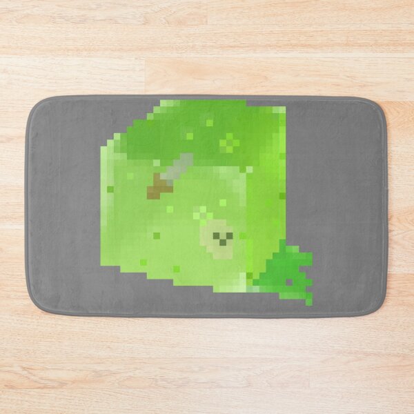 Item preview, Pixel Art D&D Monster | Gelatinous Cube designed and sold by Emerald Makes.