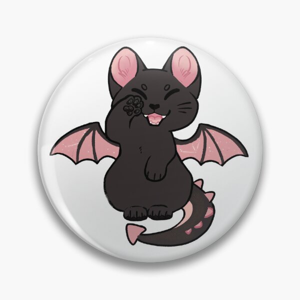 Artikelvorschau, Drache der schwarzen Katze entworfen und verkauft von Inkzap.