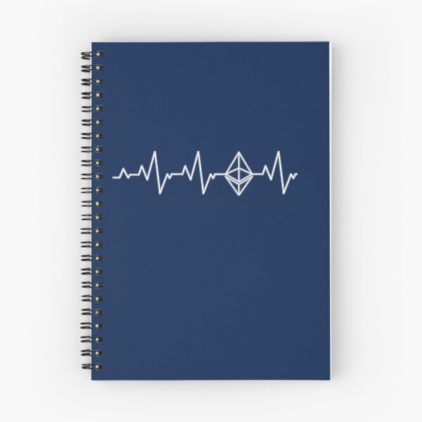Item preview, White Ethereum Heartbeat Pulse designed and sold by Mindi Maxine.