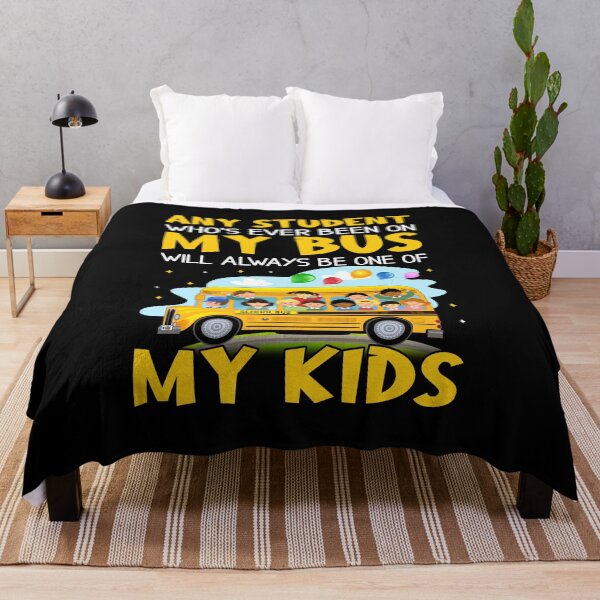 Item preview, Any Student Who_s Ever Been On My Bus Will Always Be One Of My Kids Bus Driver Back To School designed and sold by bhattiyustn.