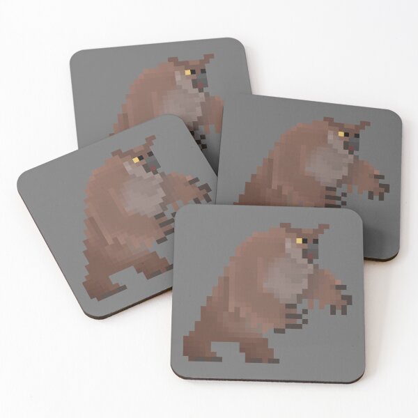 Item preview, Pixel Art D&D Monster |  Owlbear designed and sold by Emerald Makes.