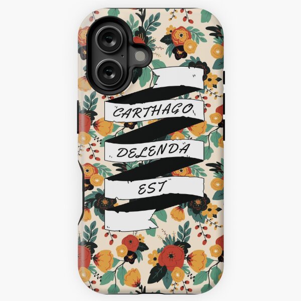 Item preview, Carthago Delenda Est - Floral designed and sold by flaroh.