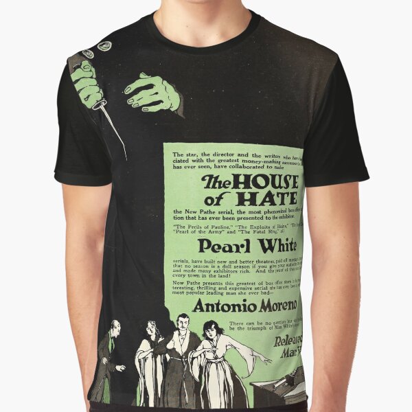 The House of Hate (1918) Película muda Camiseta gráfica