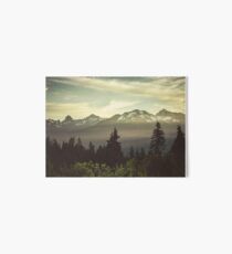 Pacific Northwest Sunrise - Northern Cascade Mountain Forest Art Board