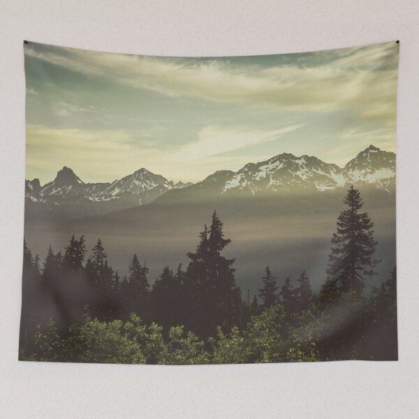 Item preview, Pacific Northwest Sunrise - Northern Cascade Mountain Forest designed and sold by artcascadia.