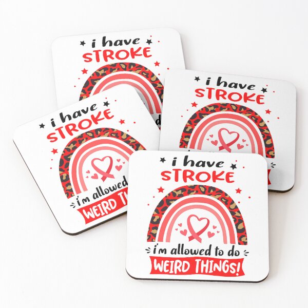 Item preview, Stroke Awareness - I have Stroke i am allowed to do Weird Things! designed and sold by KirstybShop.