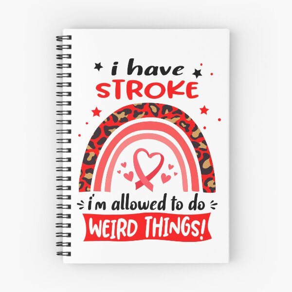 Item preview, Stroke Awareness - I have Stroke i am allowed to do Weird Things! designed and sold by KirstybShop.