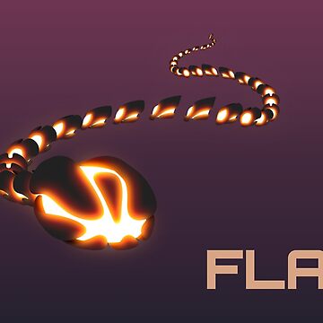 Artwork thumbnail, FLAT Pulse Dragon by Cheeseness