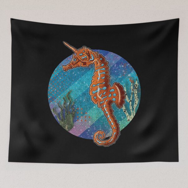 Item preview, Unicorn Seahorse  designed and sold by fairviewdesign.