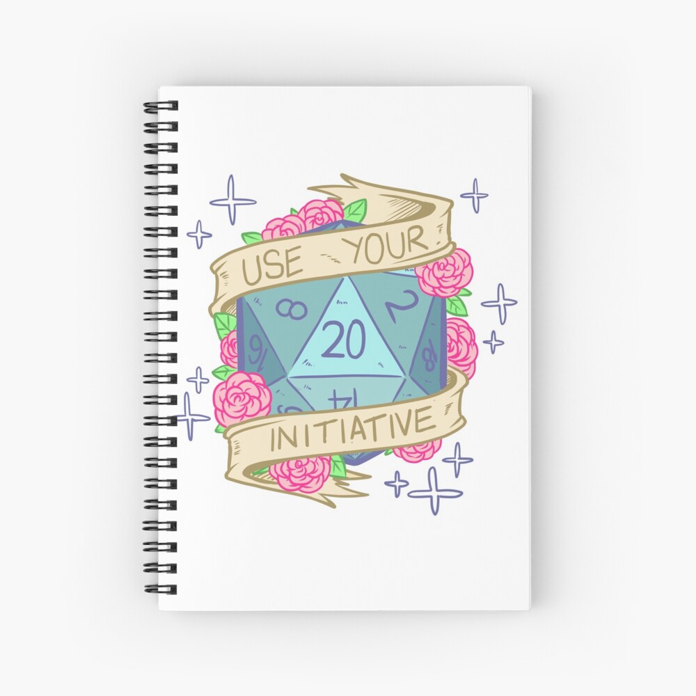 Item preview, Spiral Notebook designed and sold by JammyScribbler.