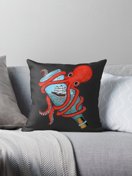 Item preview, Octopus & Bottle Tattoo  designed and sold by napiks.