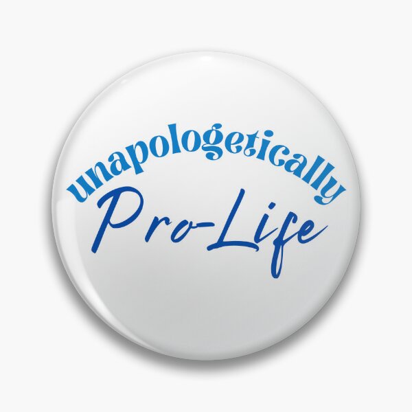 Item preview, Unapologetically Pro-Life - Blue designed and sold by Red-White-N-You.