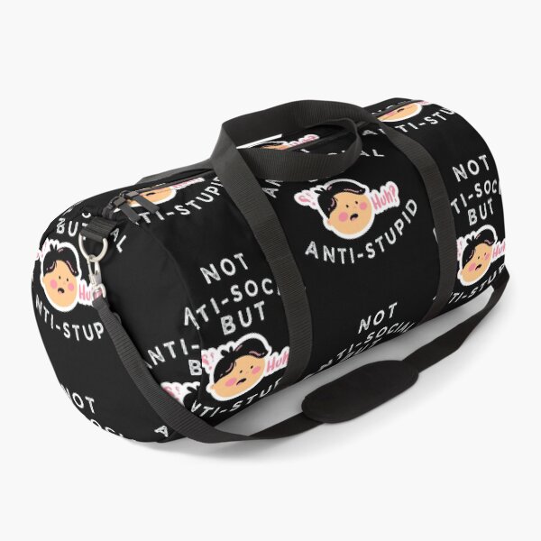 Item preview, Not anti-social, but anti-stupid - Funny Quote designed and sold by pod-plus-plus.