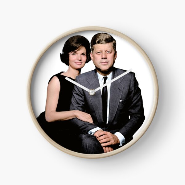 JFK and Jackie Clock