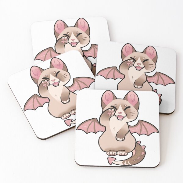 Item preview, Dragón gato con raquetas de nieve designed and sold by Inkzap.